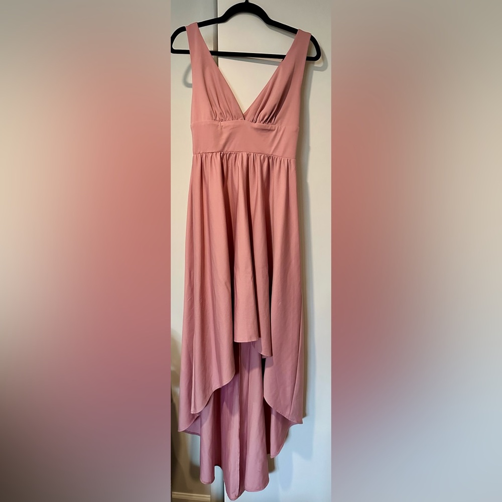 Ever Pretty Pink High Low Dress